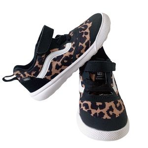 VANS Ultrarange Rapidweld V Leopard Print Toddler Shoes Size 10